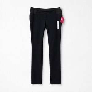 Isabel Maternity Black skinny dress pants size 10 NWT